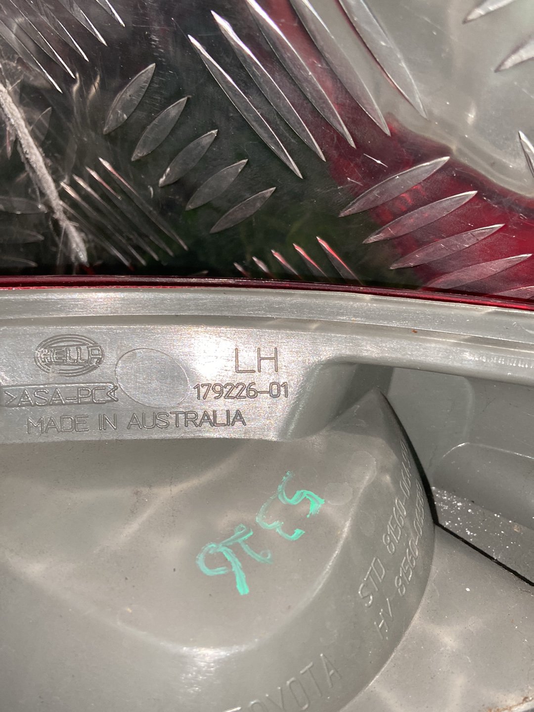 2011 - 2017 Toyota Camry Left Taillight 179226-01