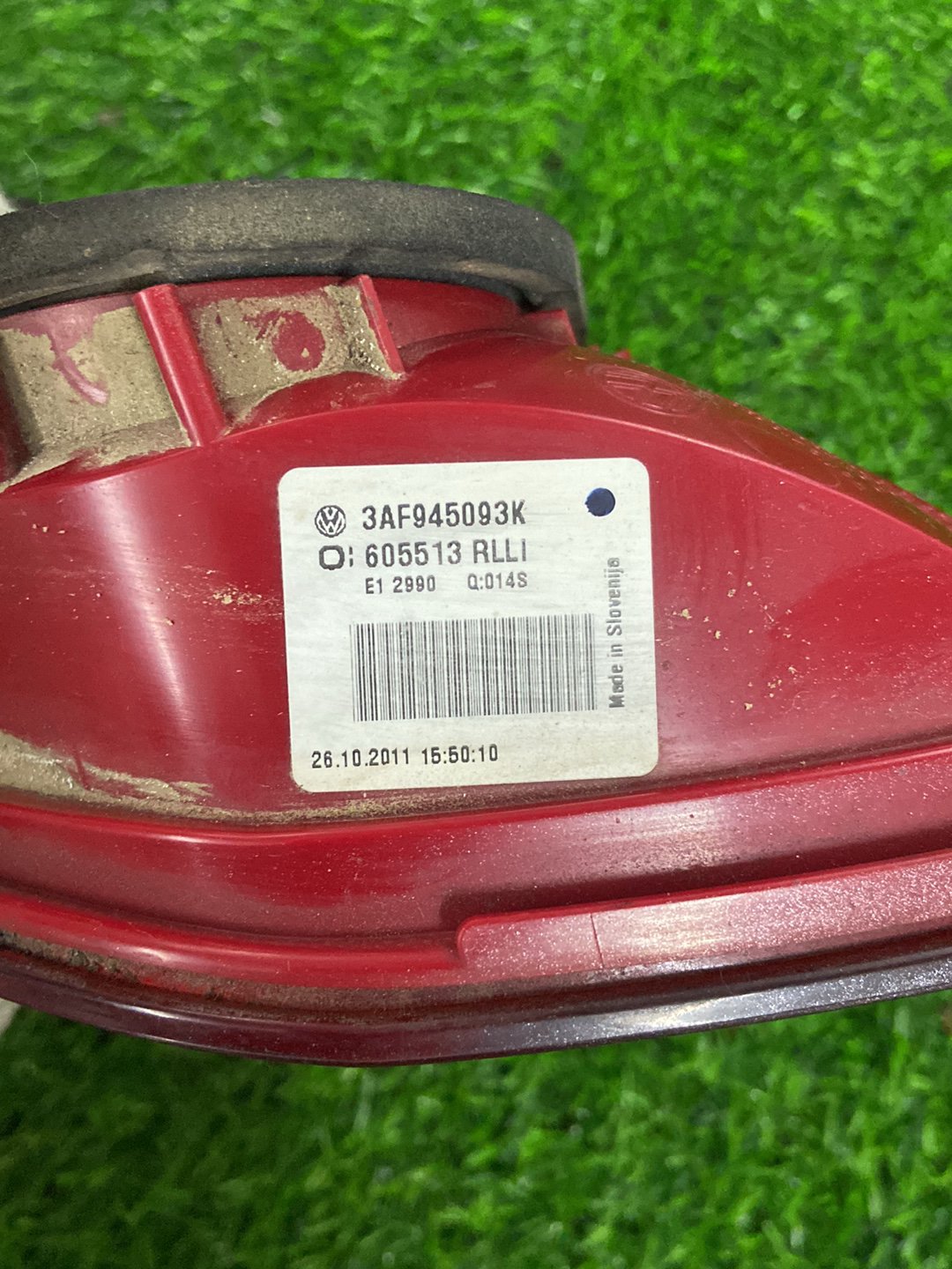 2010 - 2015 Volkswagen Passat Left Tailgate Light 3AF945093R