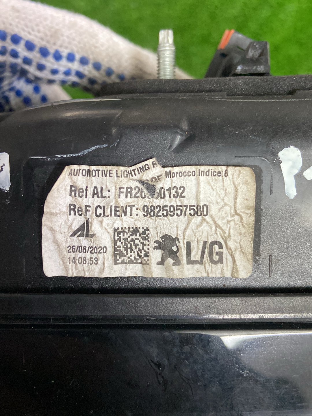 2019 - 2025 Peugeot 2008 Left Tailgate Light 9825957580