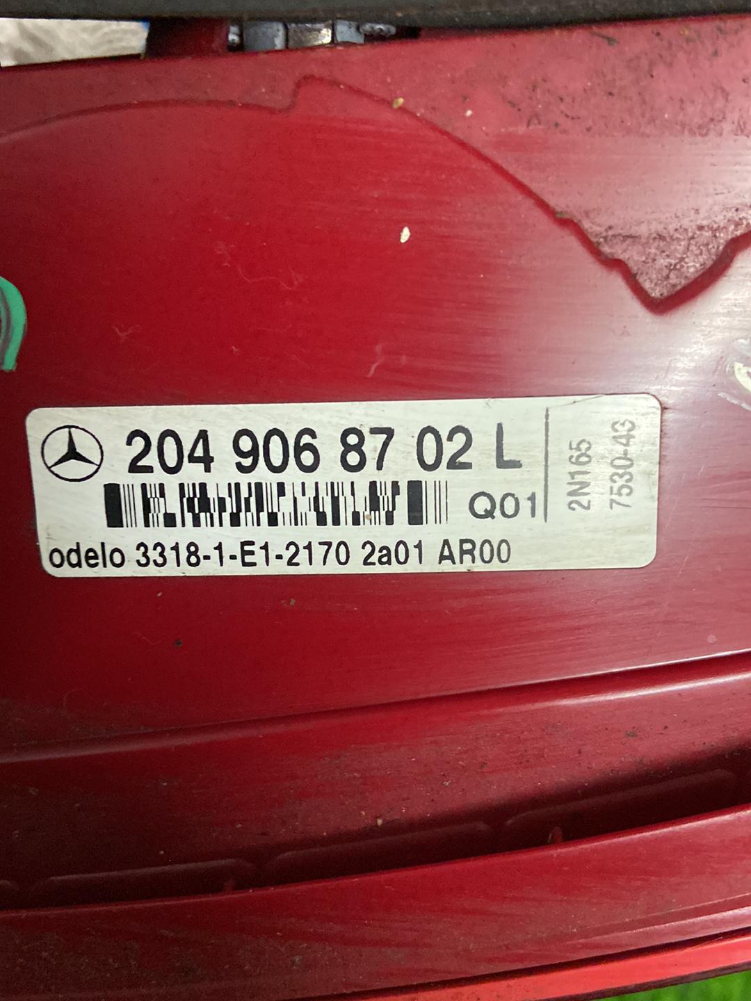 2007 - 2015 Mercedes-Benz C-Class Left Taillight 2049068702