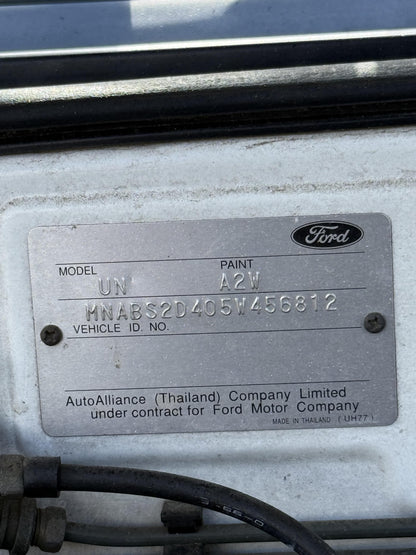 1999 - 2006 Ford Courier WLT WRECKING FOR PARTS ONLY