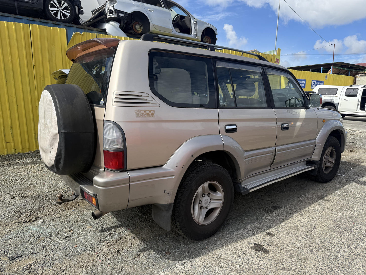2002 Toyota Land Cruiser Prado 1KZ 0896778 WRECKING FOR PARTS ONLY