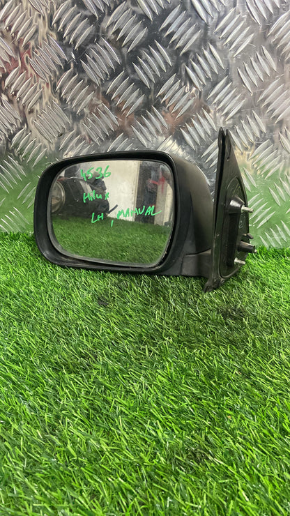 2005 - 2015 Toyota Hilux Left Door Mirror MANUAL