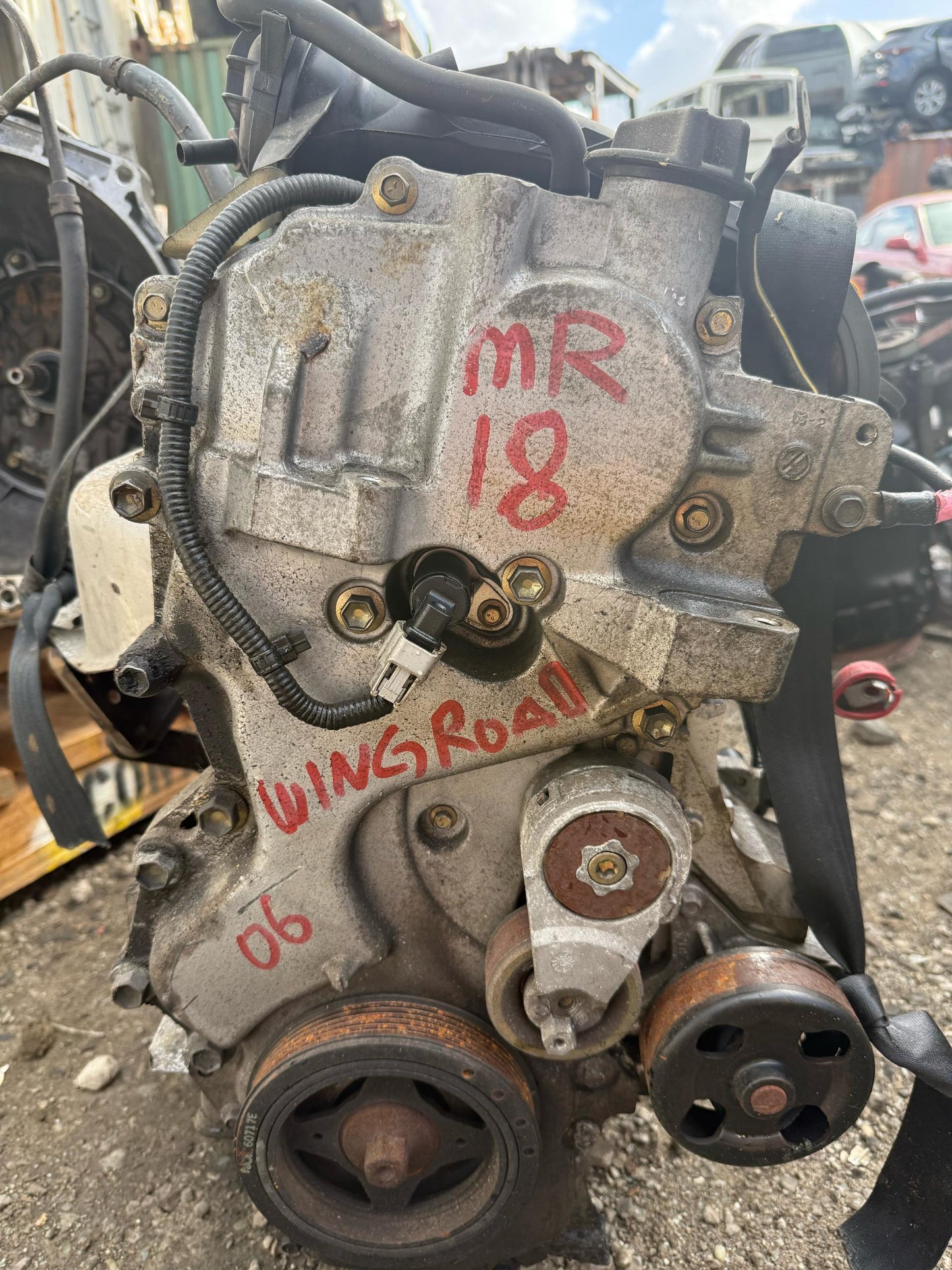 Nissan Wingroad Engine MR18