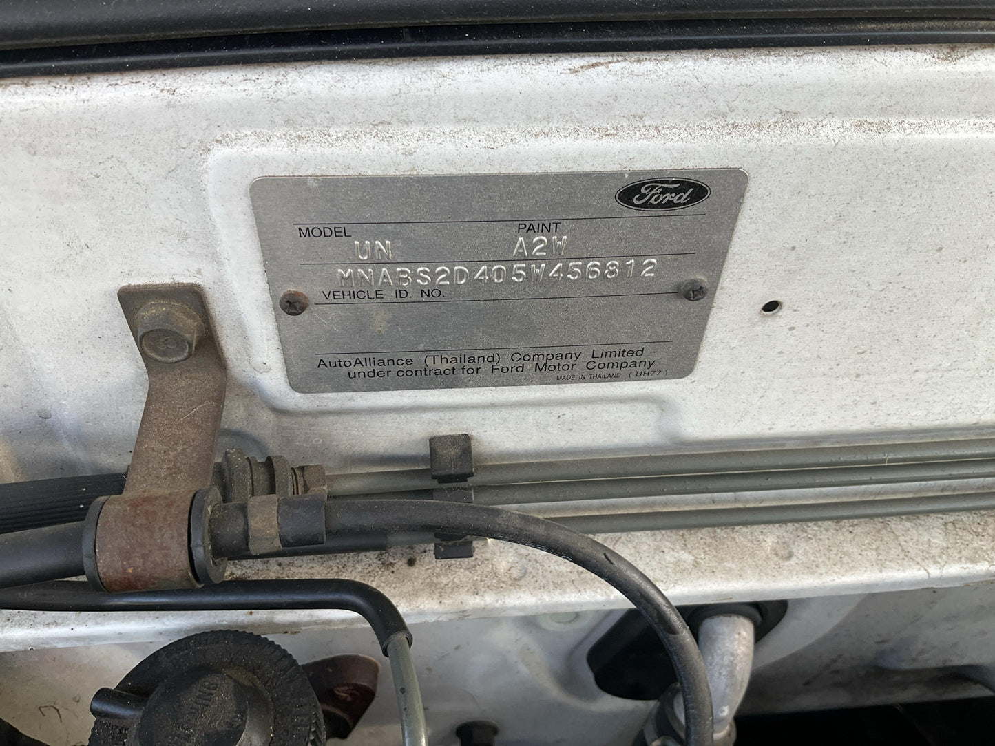 1999 - 2006 Ford Courier WLT WRECKING FOR PARTS ONLY