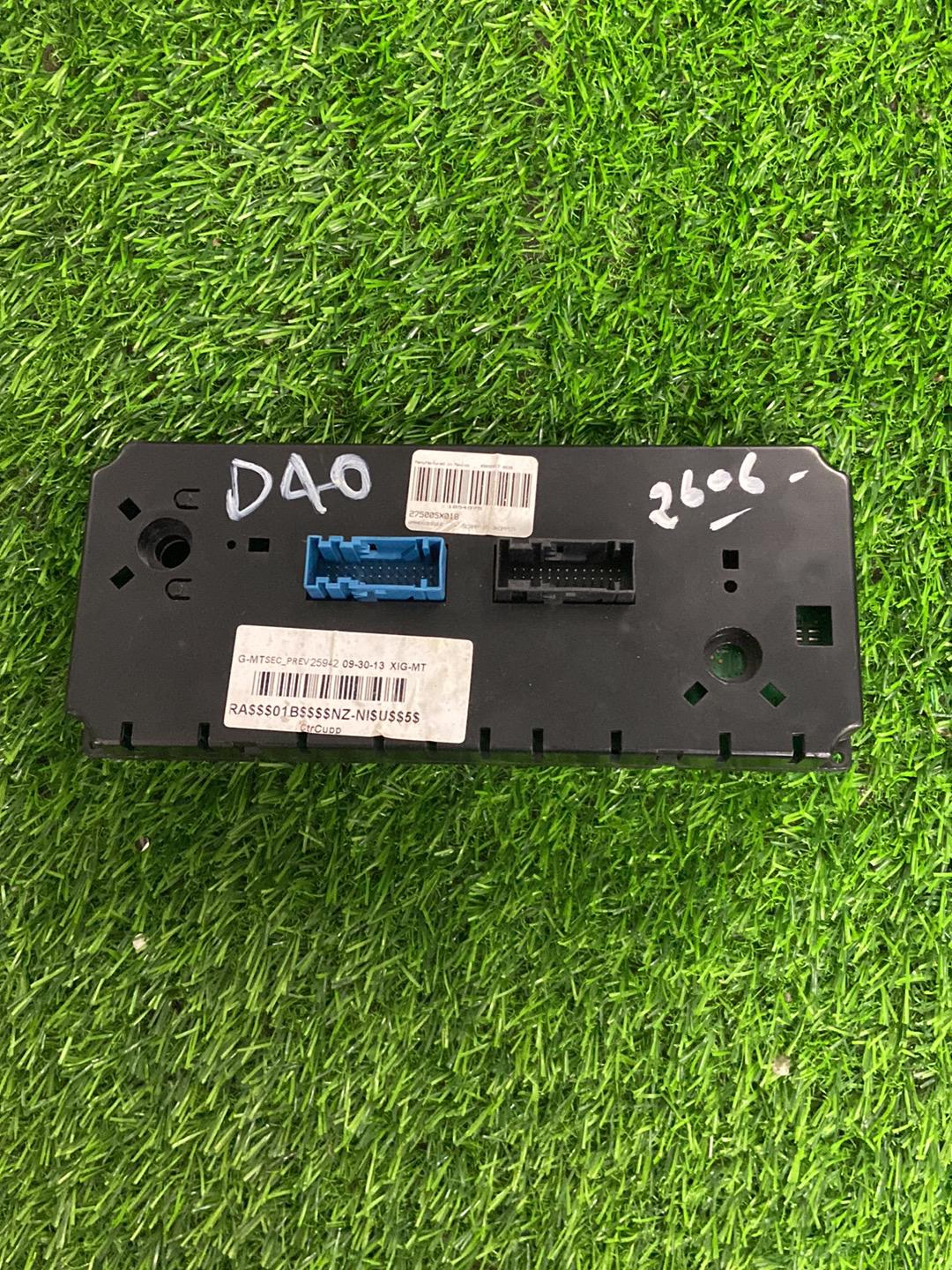 2004 - 2015 Nissan Navara Heater/AC Controls 275005X018