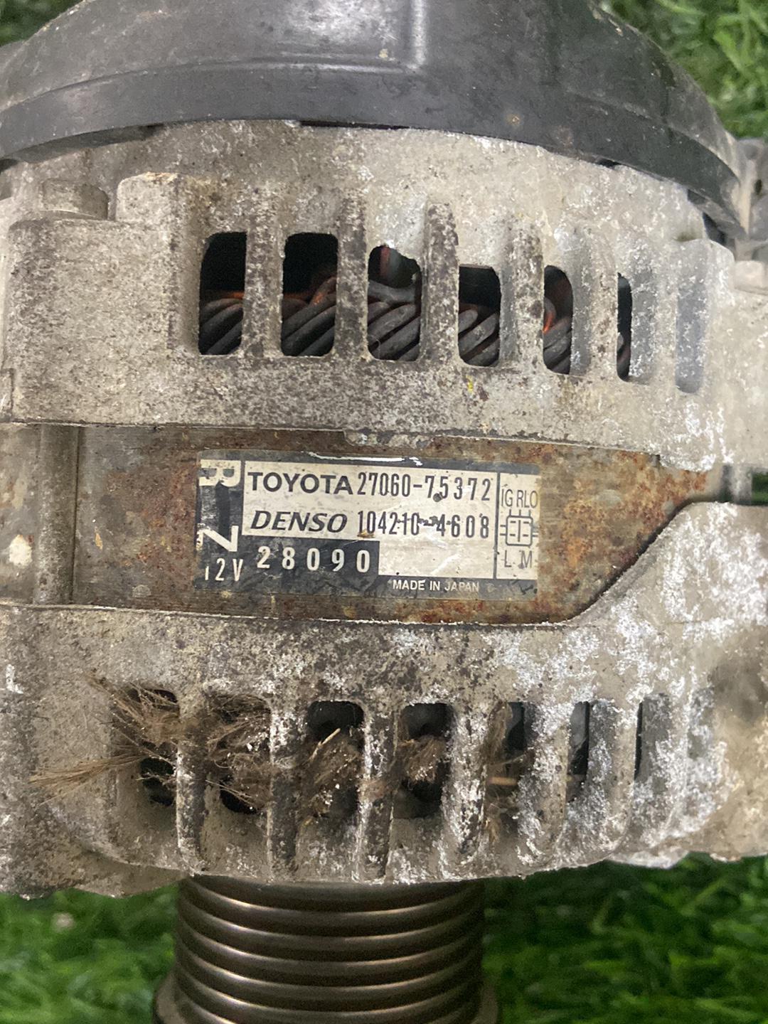 2004 - 2019 Toyota Hiace Alternator 2706075372