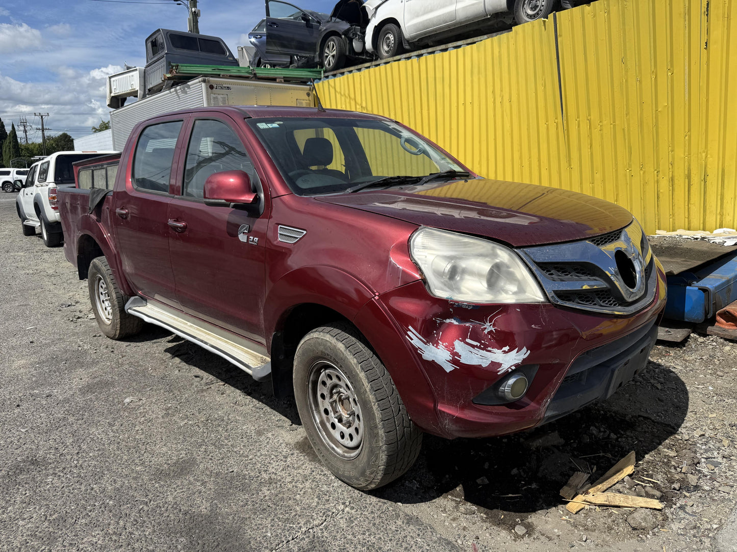 2015 Foton Tunland 89638227 WRECKING FOR PARTS ONLY