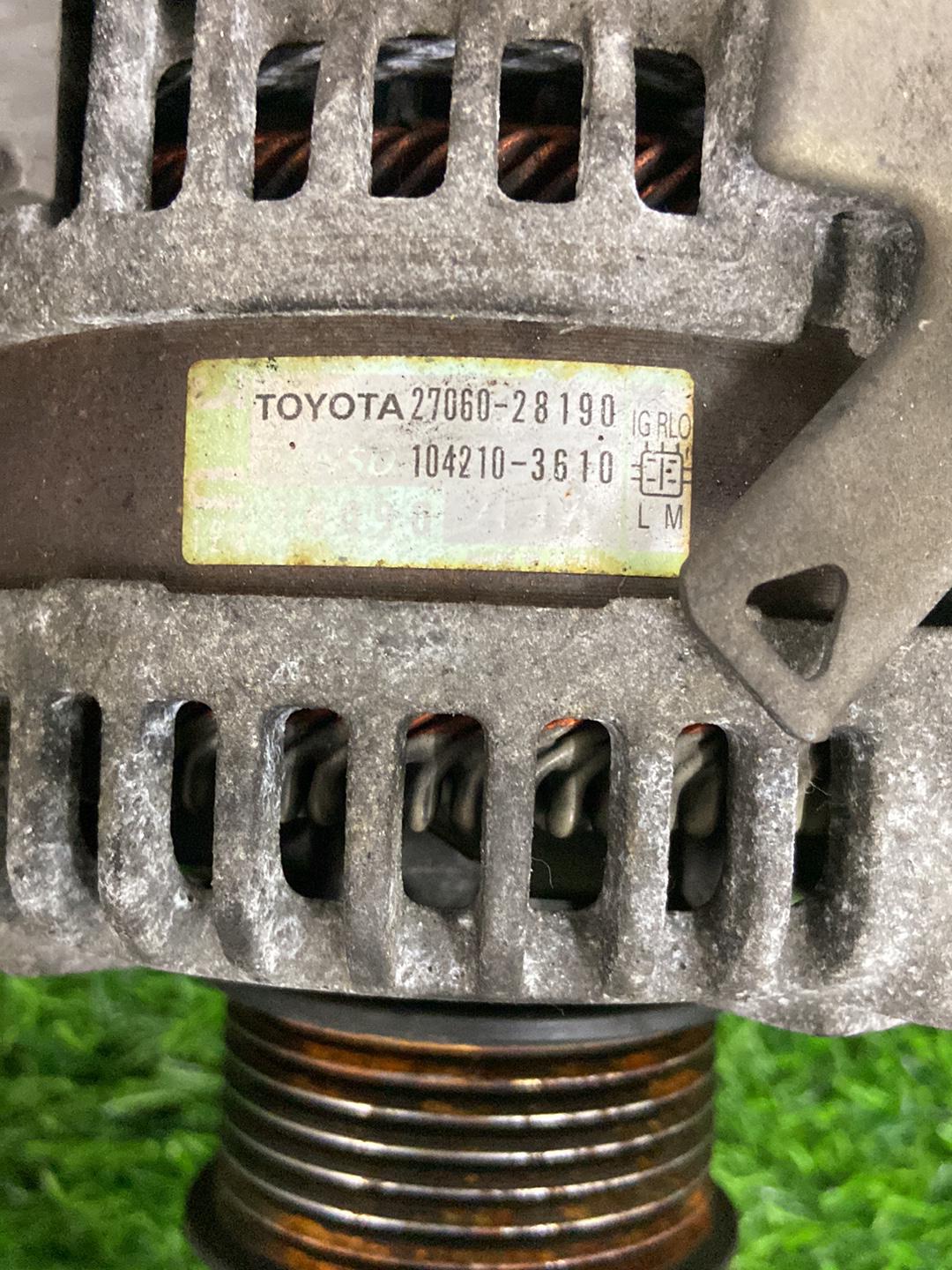 2000 - 2005 Toyota RAV4 Alternator 2706028190