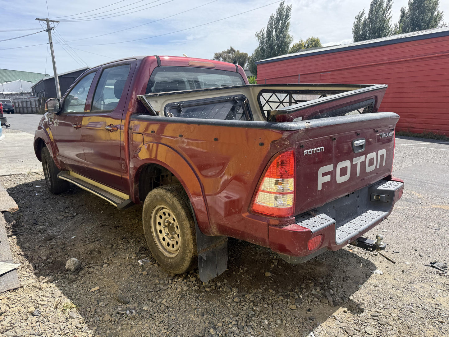 2015 Foton Tunland 89638227 WRECKING FOR PARTS ONLY