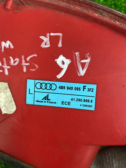 1997 - 2004 Audi A6 Left Taillight 4B9945095F