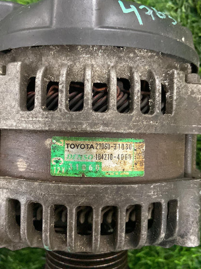 2004 - 2009 Toyota Mark X Alternator 2706031040 , 104210-4067