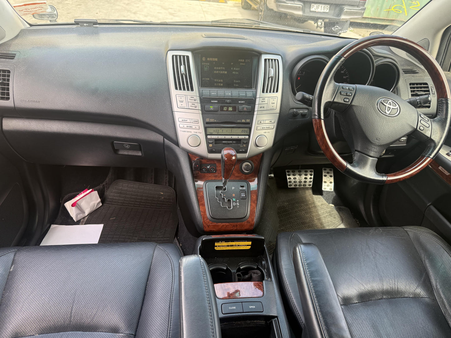2008 Toyota Harrier 2GR A497685 WRECKING FOR PARTS ONLY