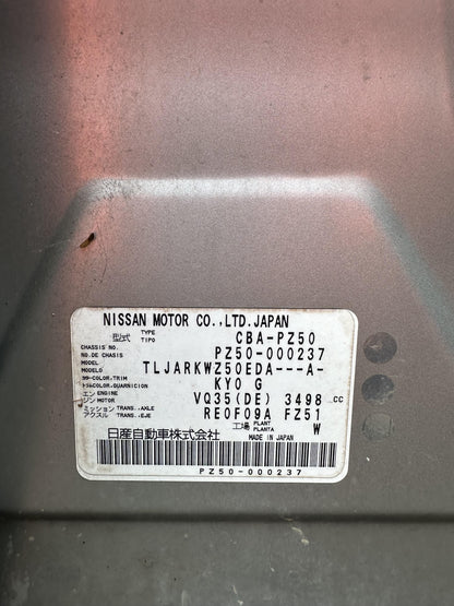 2005 Nissan Murano  WRECKING FOR PARTS ONLY