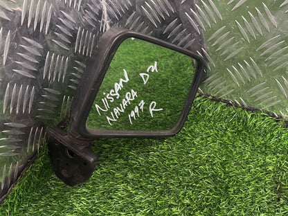 1990 - 1997 Nissan Navara Right Door Mirror Manual Type