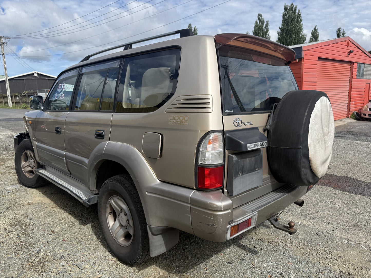 2002 Toyota Land Cruiser Prado 1KZ 0896778 WRECKING FOR PARTS ONLY