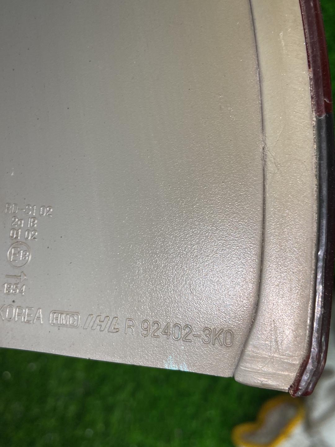 2004 - 2009 Hyundai Sonata Right Taillight 92402-3K0
