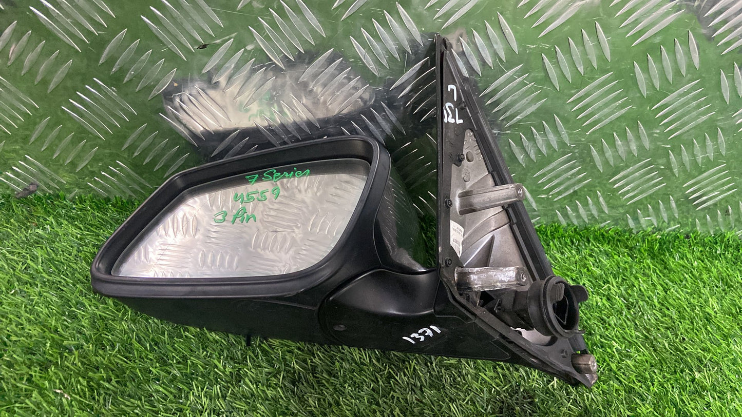 2009 - 2015 BMW 7 Series Left Door Mirror 3 PIN TYPE