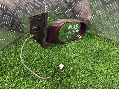2004 - 2013 Nissan Note Right Door Mirror 3 Wires
