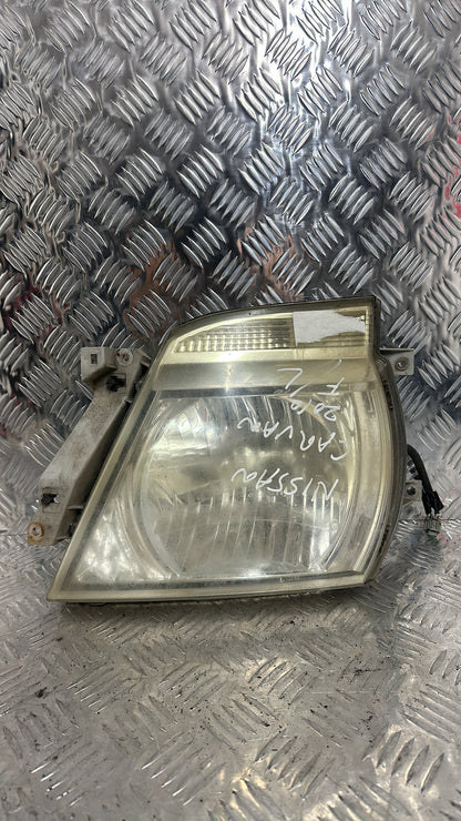 2007-2012 Nissan Caravan- Left Headlight PN: Koito 100-24880