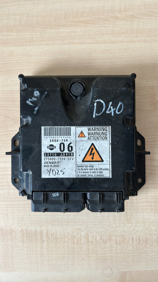 2008-2015 Nissan Navara ACUD40- ECU PN: 23710 JS41B