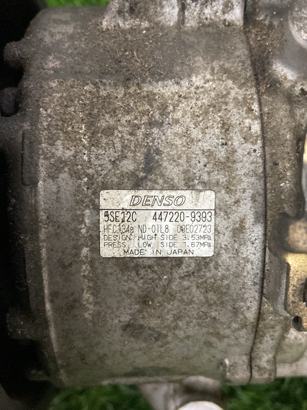 Toyota Avensis A/C Compressor 447220-9393