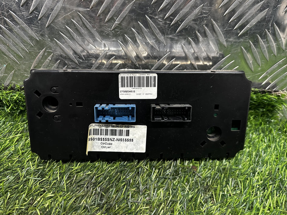 2012 Nissan Navara D40 - Climate Controller PN: 275005X018 (SPANISH)