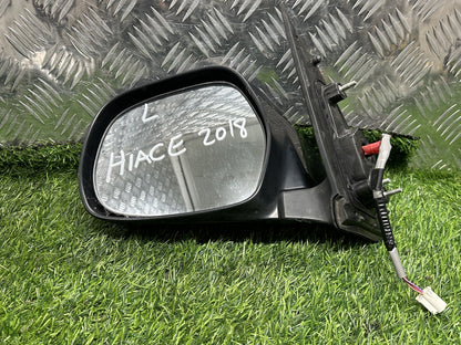 2004-2019 Toyota Hiace H200- Left Door Mirror PN: 3 WIRE TYPE