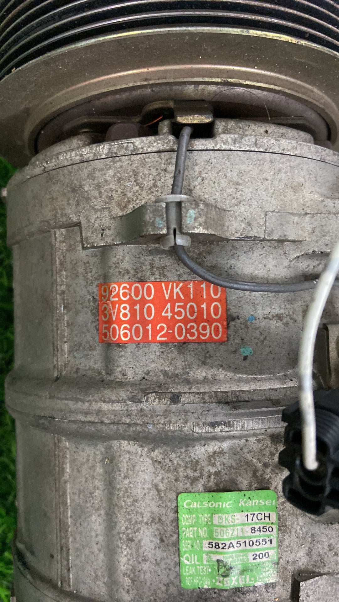 A/C Compressor 92600VK110, 506012-0390