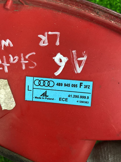 1997 - 2004 Audi A6 Left Taillight 4B9945095F