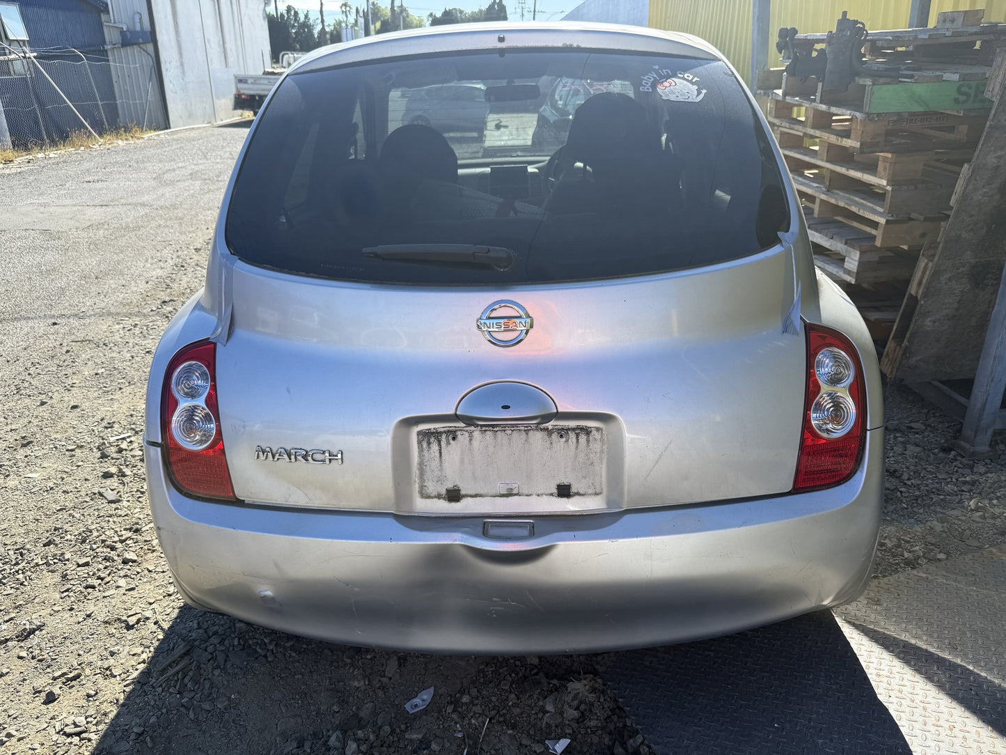 2007 Nissan March CR12-376315 WRECKING FOR PARTS ONLY