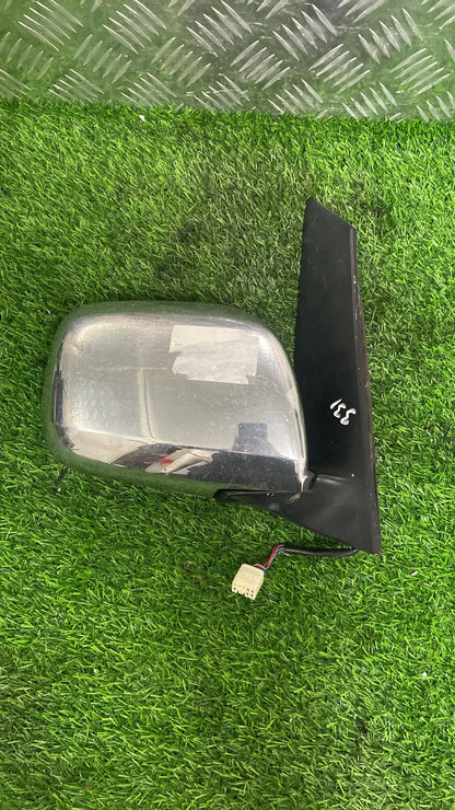 2001 - 2007 Toyota  Right Door Mirror CHROME, 5 WIRE
