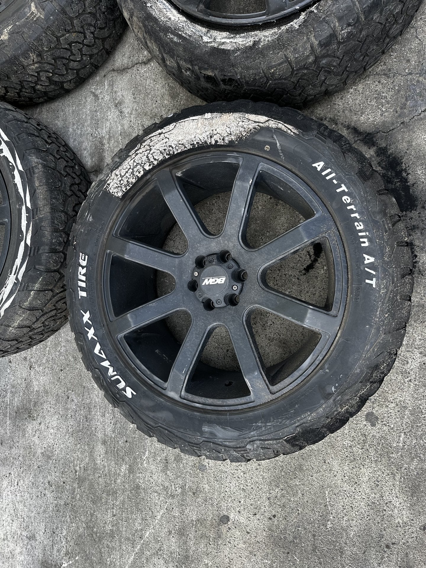 - Wheel Set PN: 20” BGW 20x9J 6x114.3 ET30
