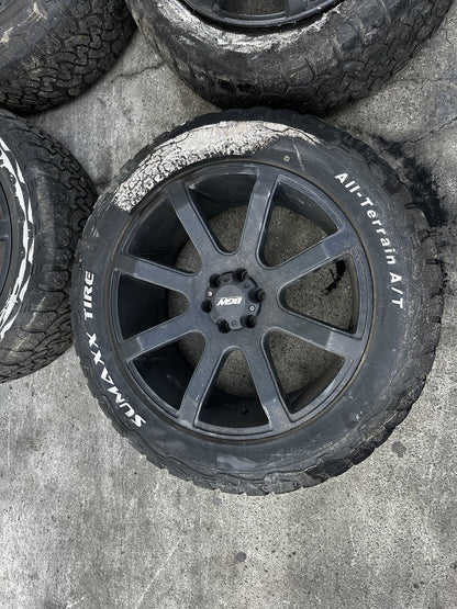 - Wheel Set PN: 20” BGW 20x9J 6x114.3 ET30