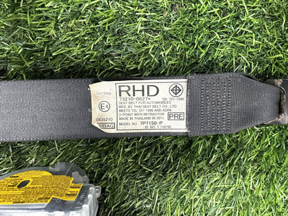 2006-2011 Toyota Camry V40 - Right Front Seat Belt PN: 7P7150-P