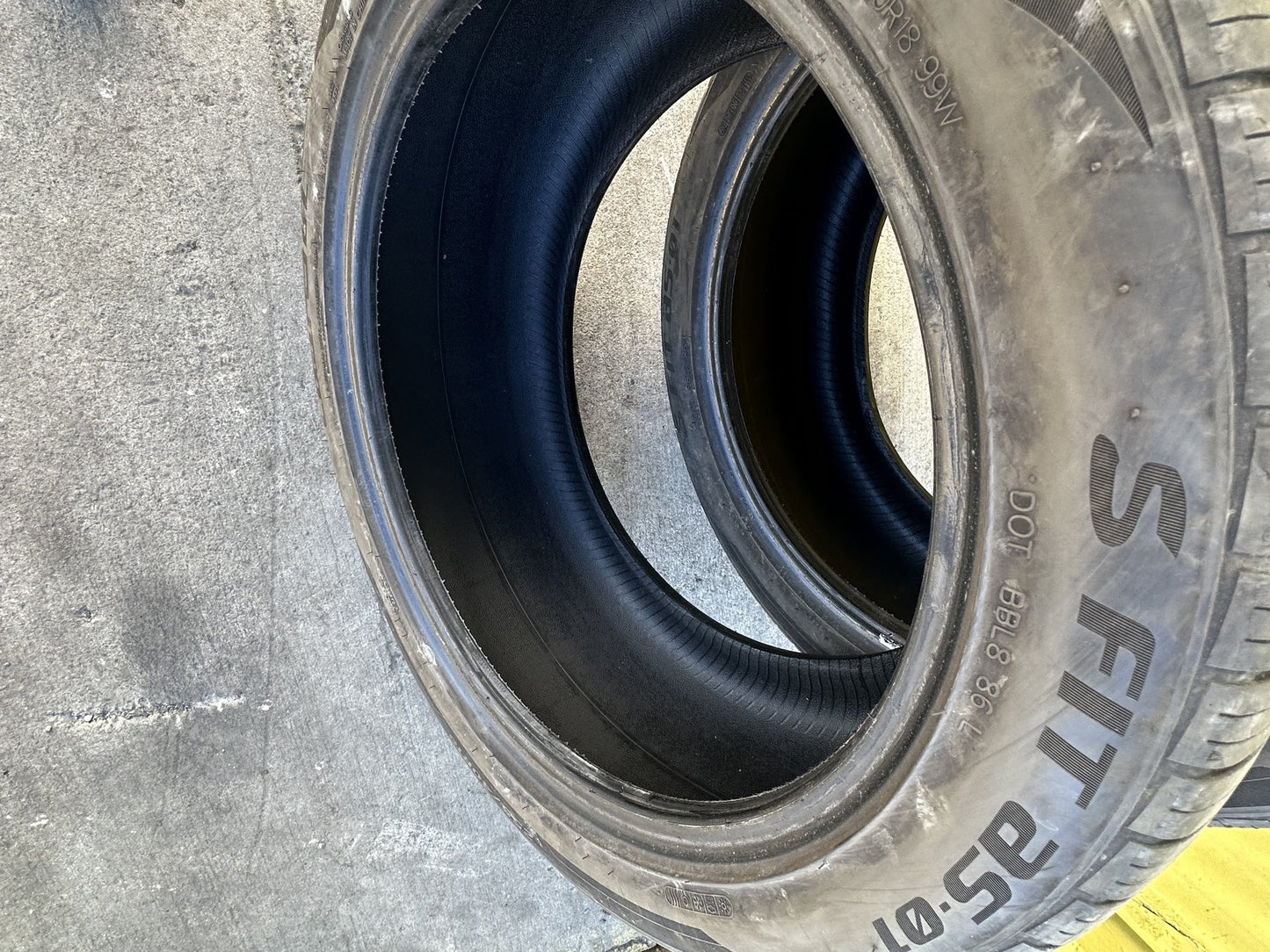 - Tyre PN: 255/45/18 99W