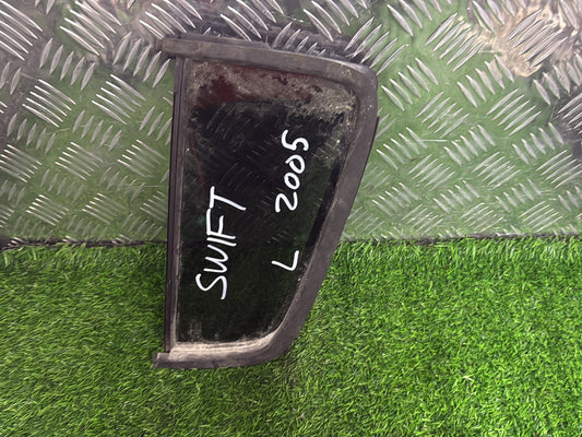 2005-2010 Suzuki Swift- Left Rear Quarter Door Glass PN: M1235 Tint