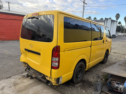 2009 Toyota Hiace 1KDFTV1887112 WRECKING FOR PARTS ONLY