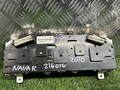 1998-2014 Nissan Navara D22- Instrument Cluster PN: KMs 214016
