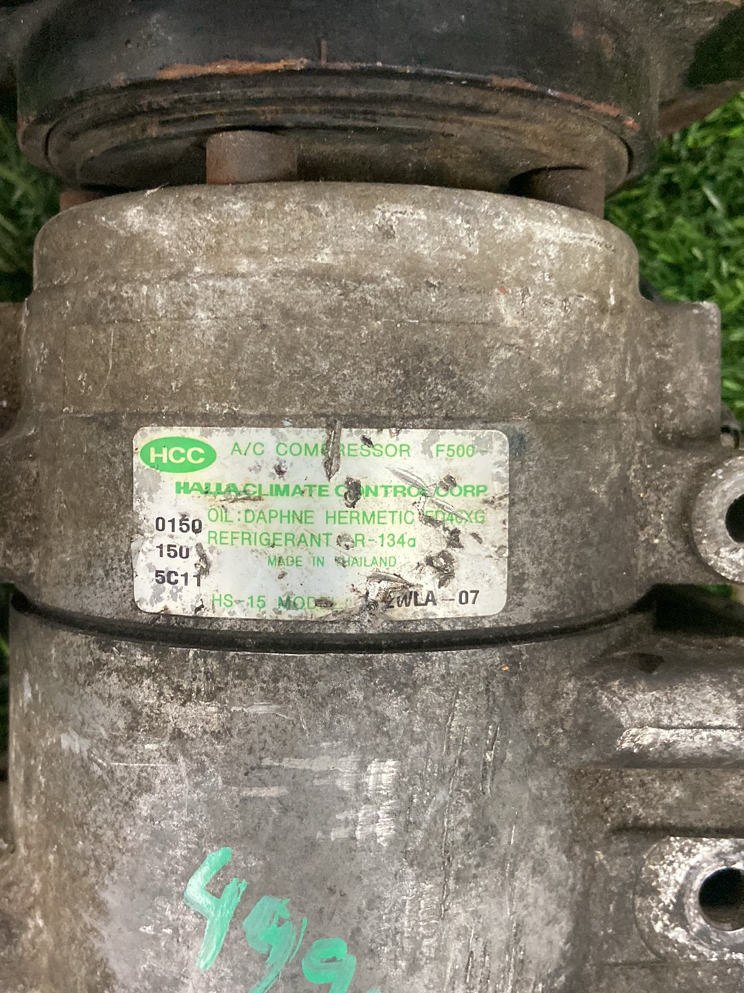2002-2006 Ford Courier PH- A/C Compressor PN: (WL/ WL-T) RZWLA-07