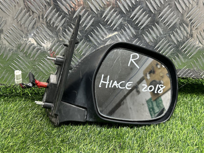 2004-2019 Toyota Hiace H200- Right Door Mirror PN: 3 WIRE TYPE