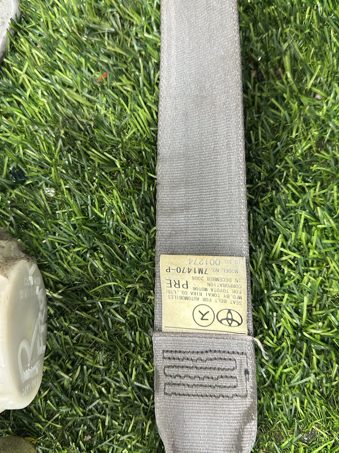 2004-2019 Toyota Hiace H200 - Right Front Seat Belt PN: 7M1470-P