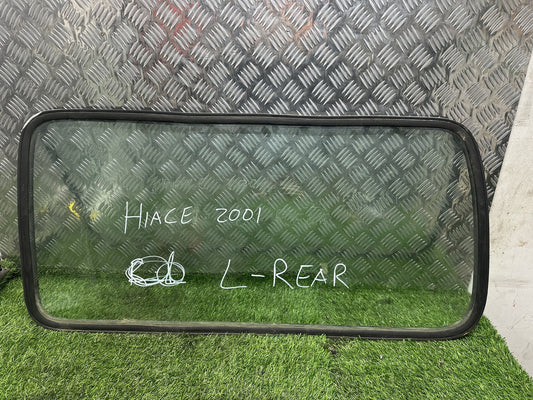 1990-2004 Toyota Hiace H100- Left Rear Body Glass PN: M213