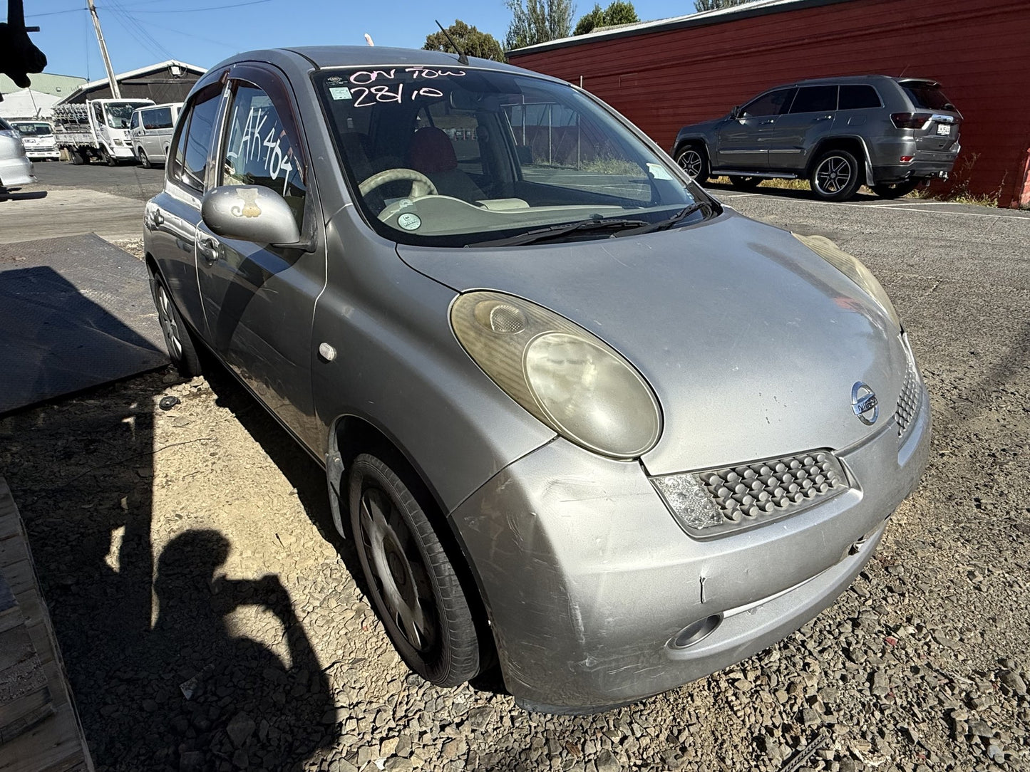 2007 Nissan March CR12-376315 WRECKING FOR PARTS ONLY