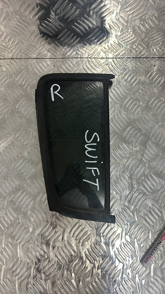 Suzuki Swift RS- Right Rear Quarter Door Glass PN: