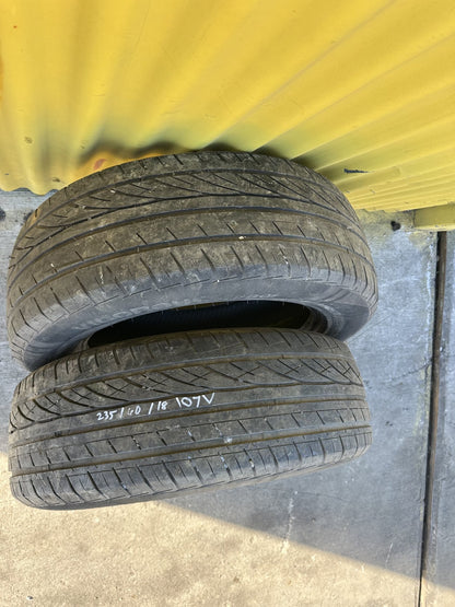 - Tyre PN: 235/60/18 107V