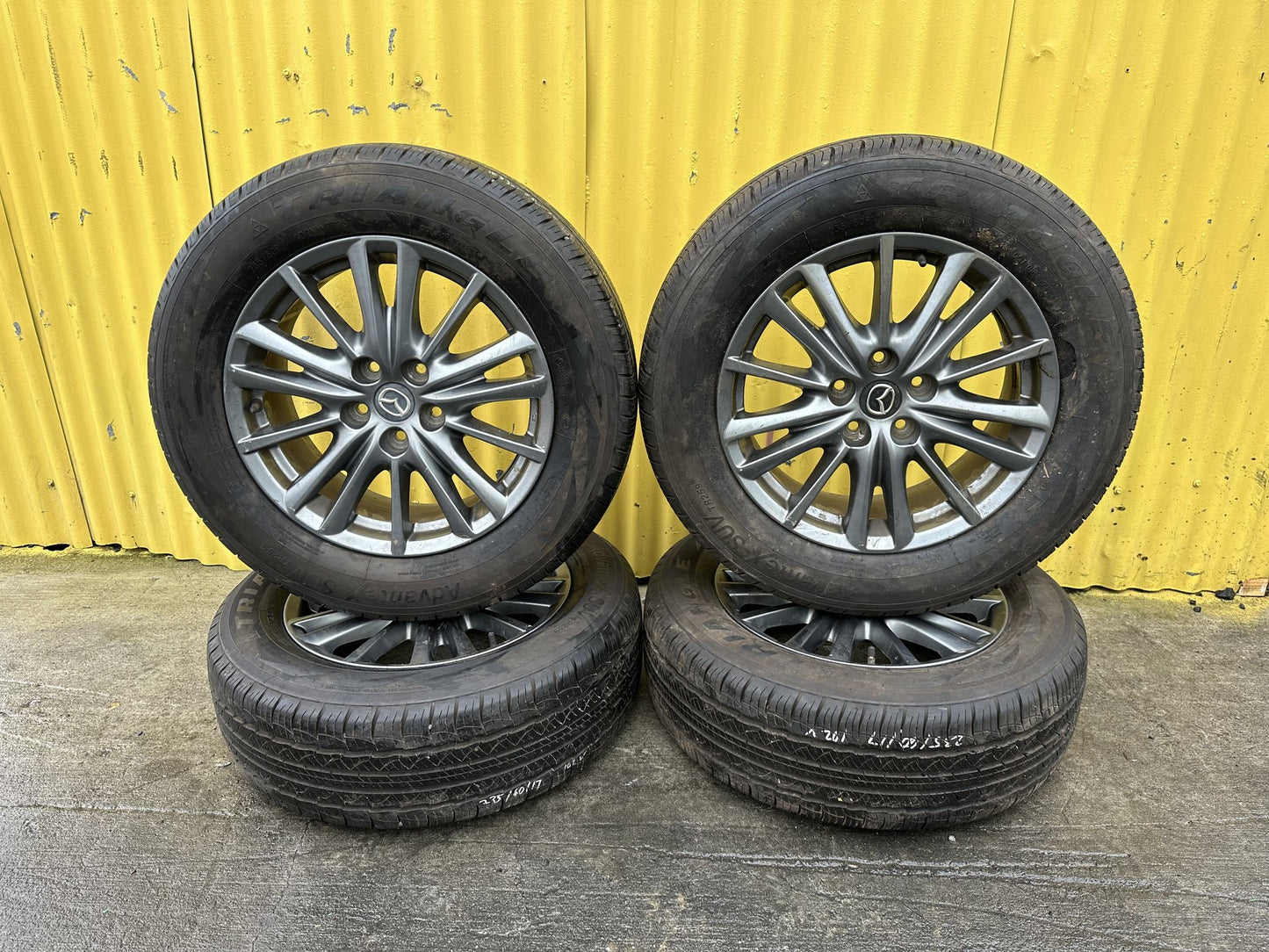 2012-2017 Mazda CX-5 KE - Wheel Set PN: 17” MAZDA ALLOY RIM 17x7J 5x114.3