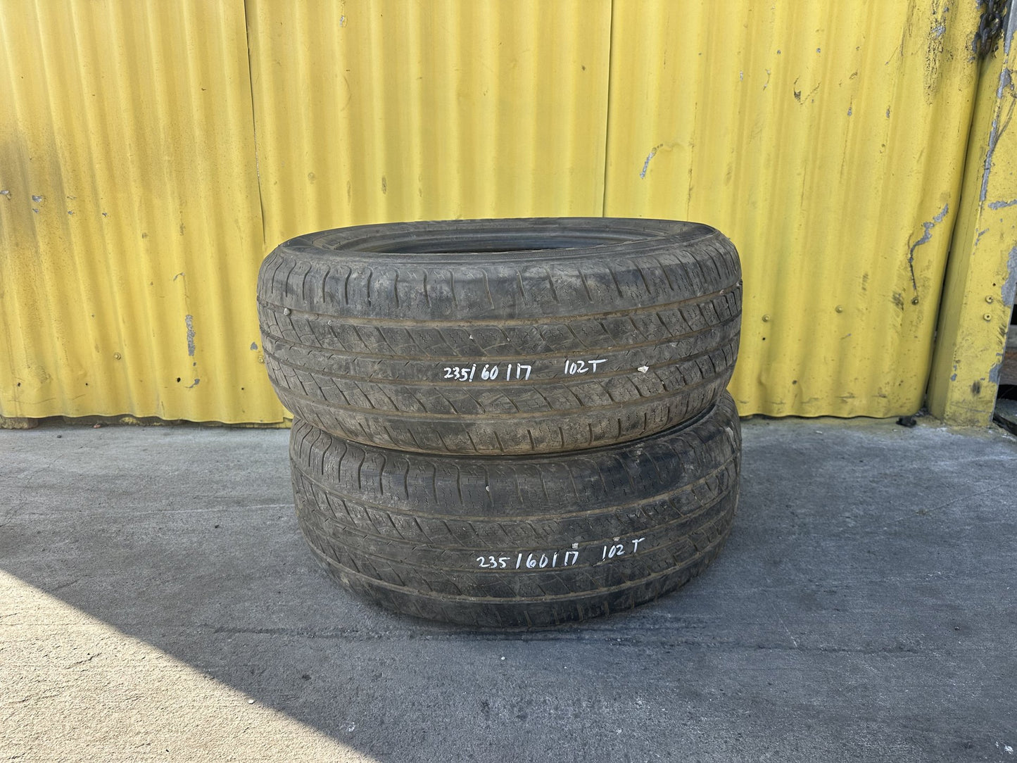 - Tyre PN: 235/60/17 102T