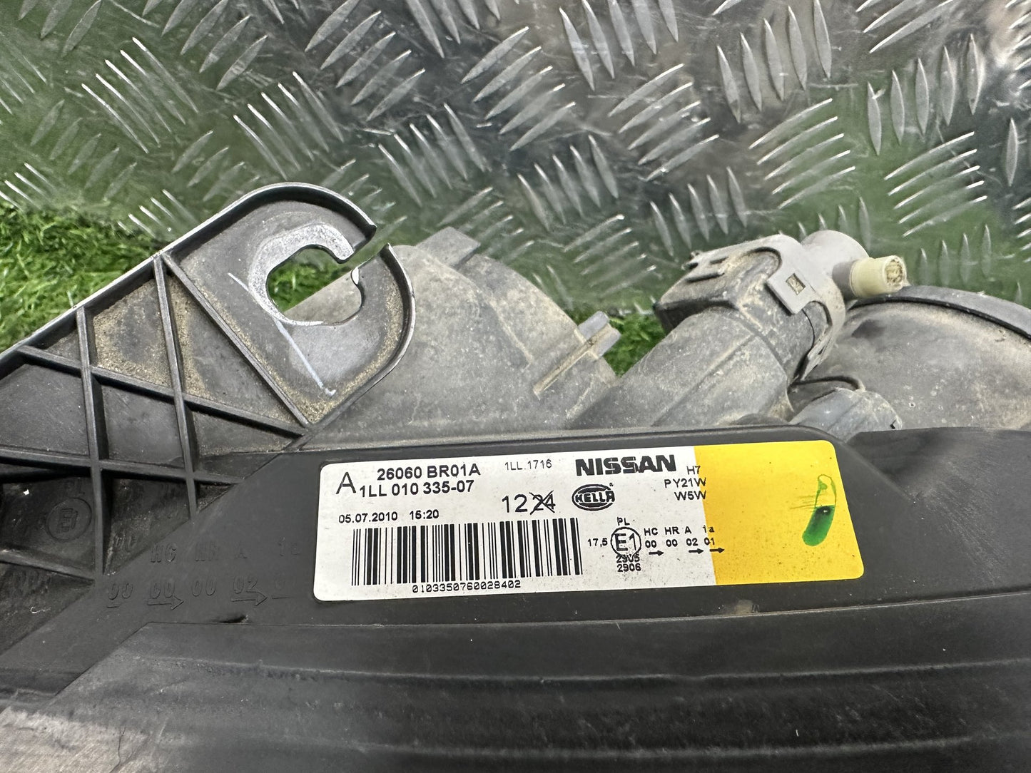 2010-2013 Nissan Qashqai J10- Left Headlight PN: 26060BRO1A
