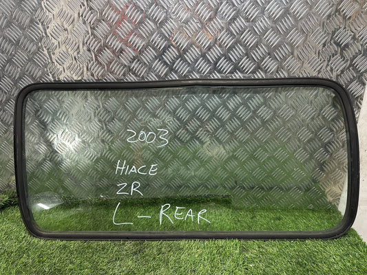 1990-2004 Toyota Hiace H100- Left Rear Body Glass PN: M213